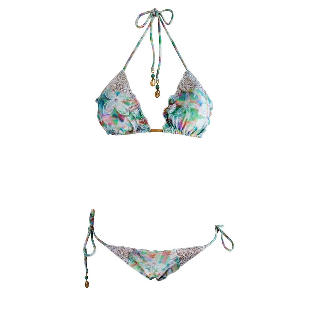 Hype Colorful Sea Triangle Bikini